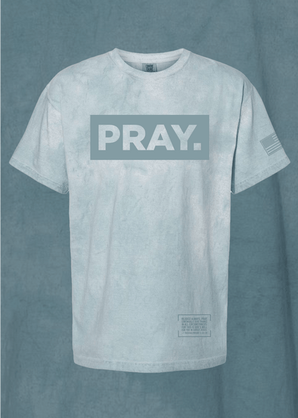 PRAY. T-Shirt (SMOKE)